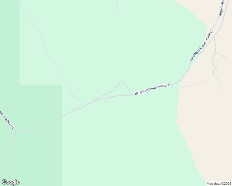 map of restaurants, bars, coffee shops, grocery stores, and more near Angel Lake Road in Wells