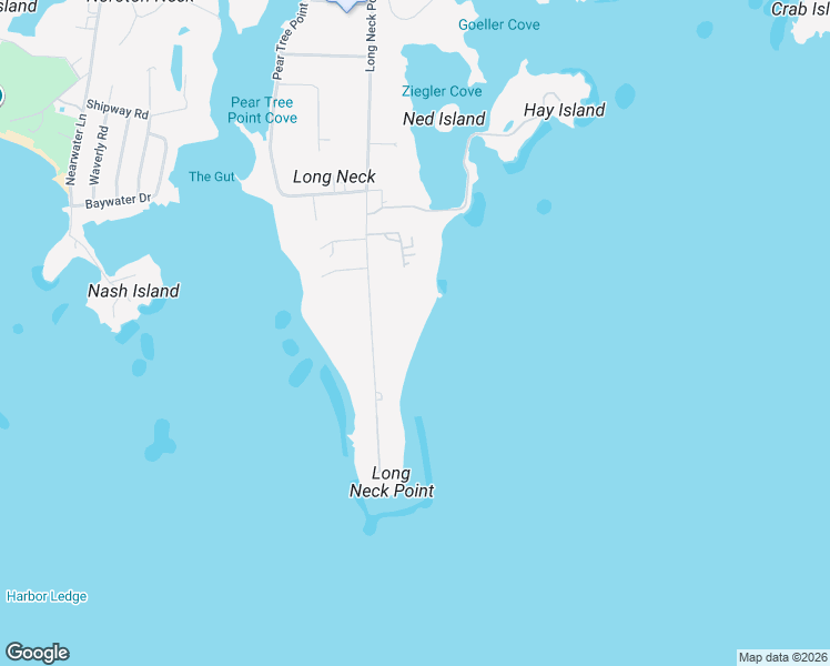 map of restaurants, bars, coffee shops, grocery stores, and more near 203 Long Neck Point Road in Darien