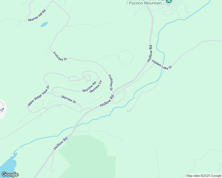 map of restaurants, bars, coffee shops, grocery stores, and more near 73 Arrowwood Rd in East Stroudsburg