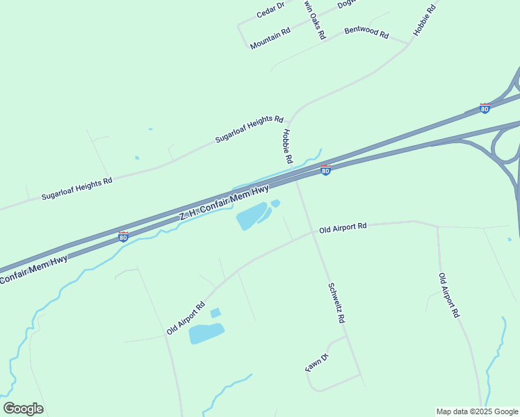 map of restaurants, bars, coffee shops, grocery stores, and more near 329 Old Airport Road in Drums