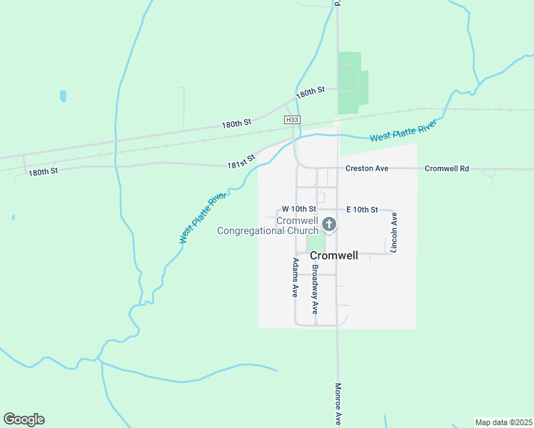 map of restaurants, bars, coffee shops, grocery stores, and more near 1001-1007 Jefferson Avenue in Cromwell