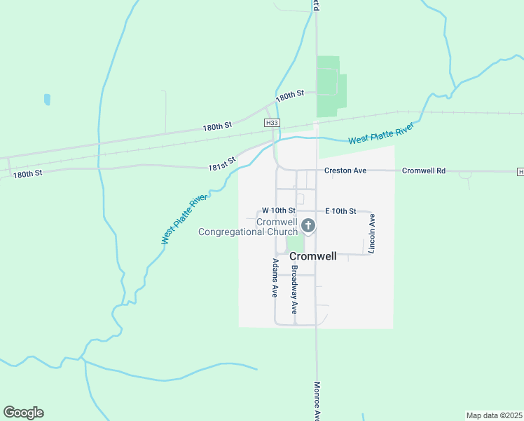 map of restaurants, bars, coffee shops, grocery stores, and more near 1001 Jefferson Avenue in Cromwell