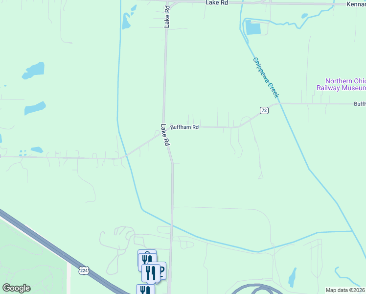 map of restaurants, bars, coffee shops, grocery stores, and more near 5956 Buffham Road in Seville