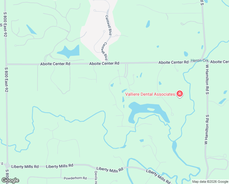 map of restaurants, bars, coffee shops, grocery stores, and more near 4421 Scotia Drive in Fort Wayne