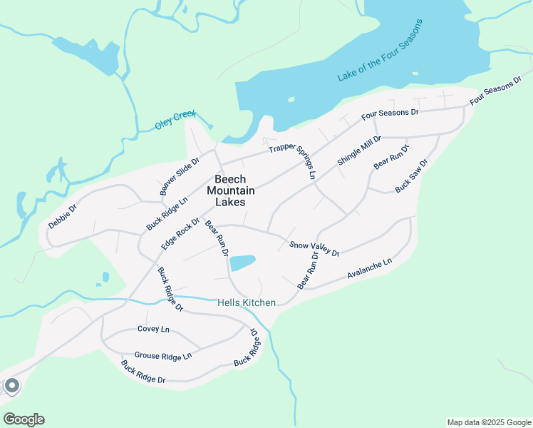 map of restaurants, bars, coffee shops, grocery stores, and more near 218 Snow Valley Drive in Drums