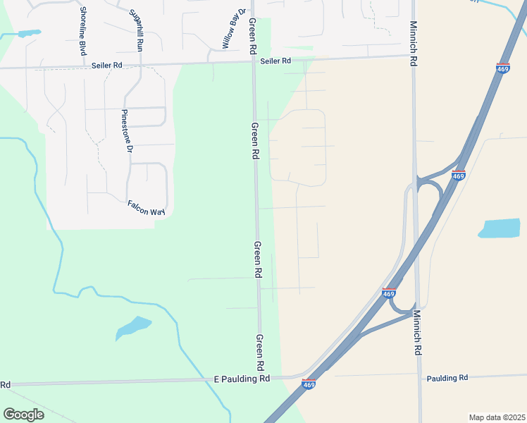 map of restaurants, bars, coffee shops, grocery stores, and more near 5003 Green Road in New Haven