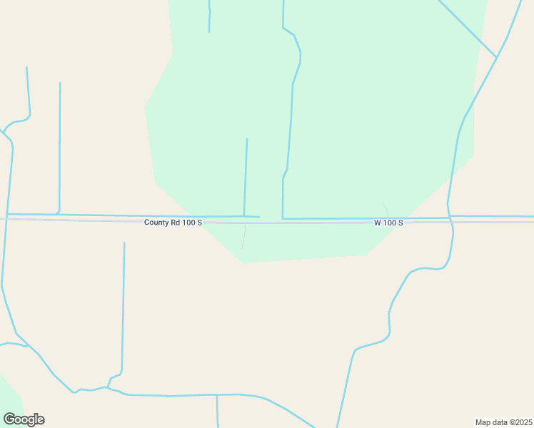 map of restaurants, bars, coffee shops, grocery stores, and more near County Road 100 South in Medaryville
