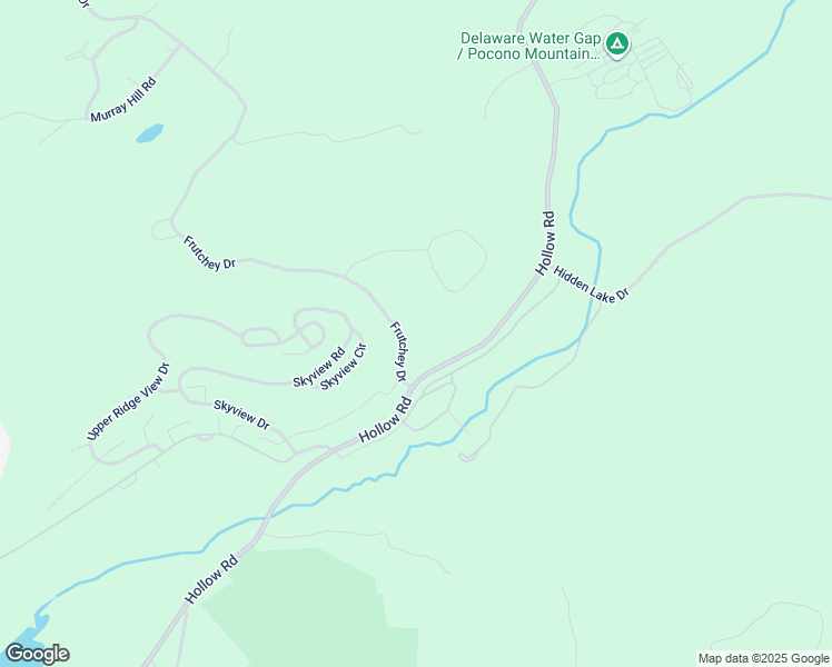 map of restaurants, bars, coffee shops, grocery stores, and more near 124 Frutchey Drive in East Stroudsburg