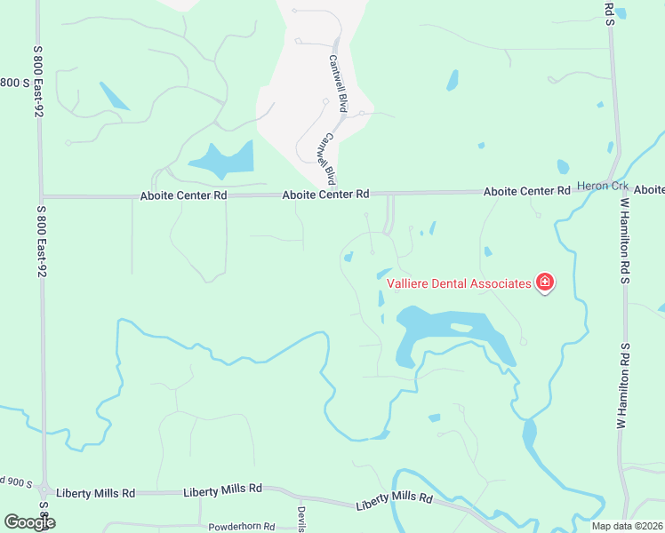 map of restaurants, bars, coffee shops, grocery stores, and more near 4421-4509 Scotia Drive in Fort Wayne