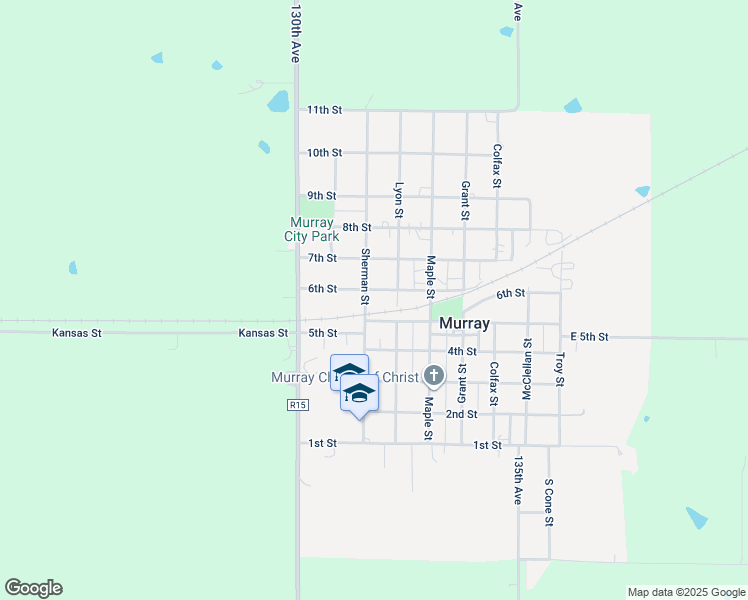 map of restaurants, bars, coffee shops, grocery stores, and more near 603 6th Street in Murray