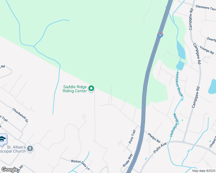 map of restaurants, bars, coffee shops, grocery stores, and more near 318 Rock Ridge Court in Franklin Lakes