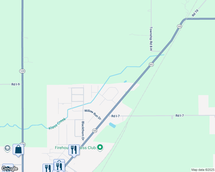 map of restaurants, bars, coffee shops, grocery stores, and more near 302 Charloe Circle in Ottawa