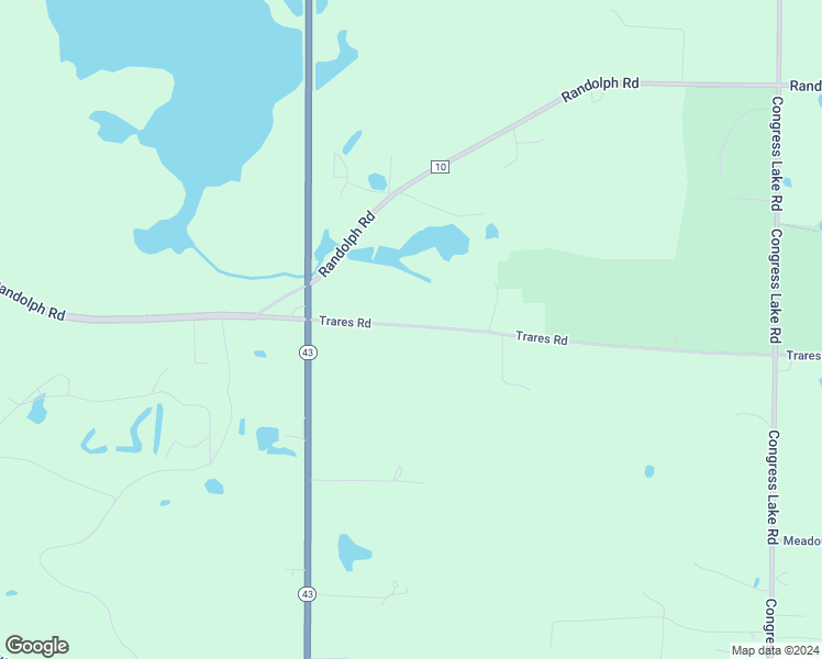 map of restaurants, bars, coffee shops, grocery stores, and more near 1384 Trares Road in Mogadore