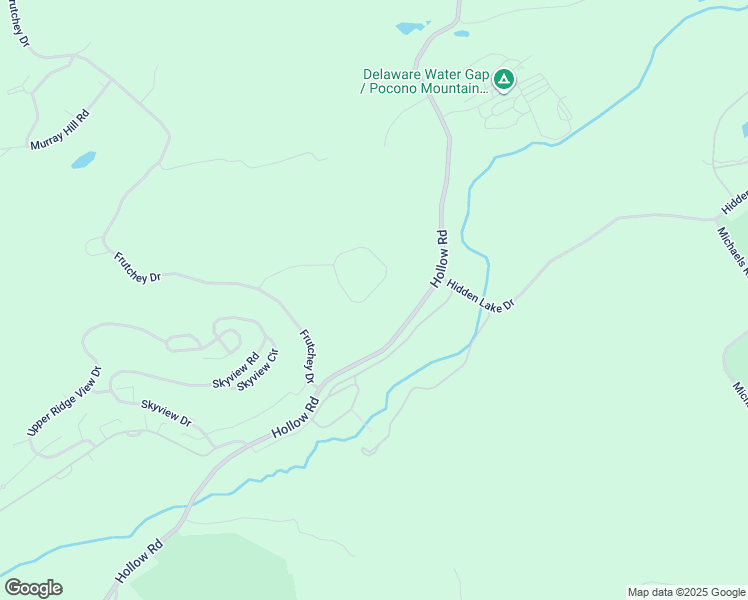 map of restaurants, bars, coffee shops, grocery stores, and more near 305 Northslope II Road in East Stroudsburg