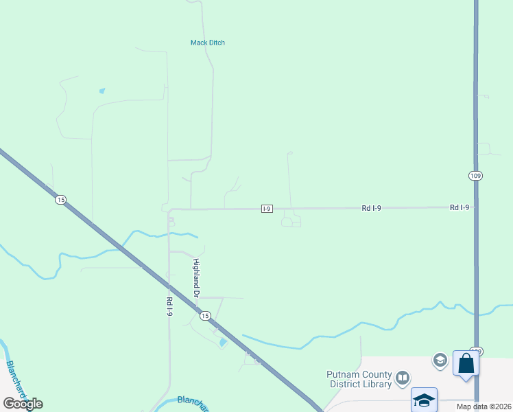 map of restaurants, bars, coffee shops, grocery stores, and more near 10037 Road I-9 in Ottawa