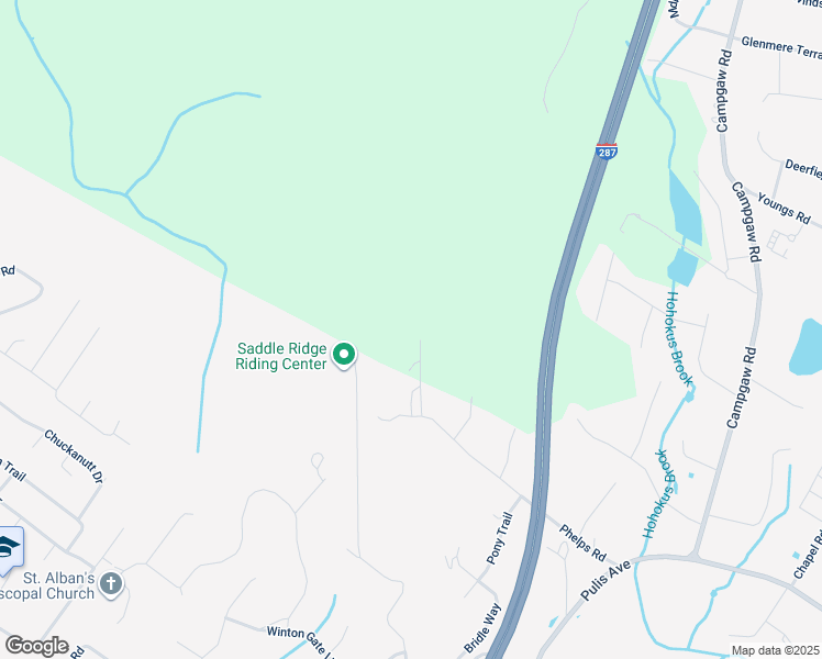 map of restaurants, bars, coffee shops, grocery stores, and more near 318 Rock Ridge Court in Franklin Lakes