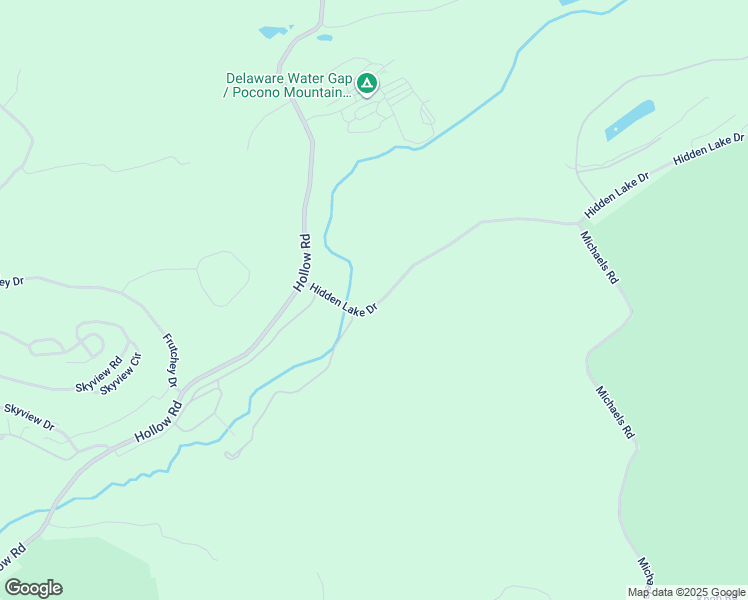 map of restaurants, bars, coffee shops, grocery stores, and more near 149 Hidden Lake Drive in East Stroudsburg