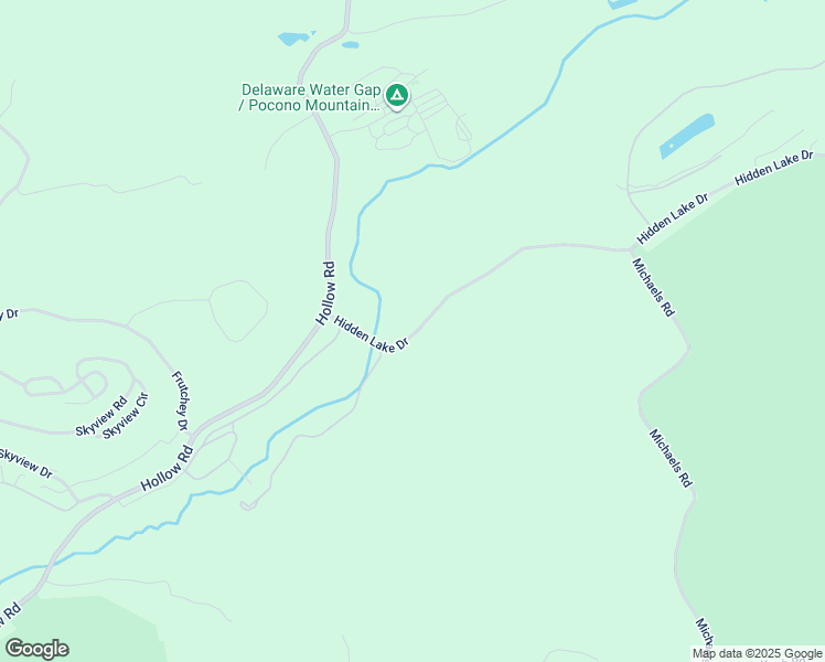 map of restaurants, bars, coffee shops, grocery stores, and more near 149 Hidden Lake Drive in East Stroudsburg