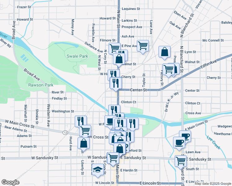 224 North Main Street, Findlay OH Walk Score