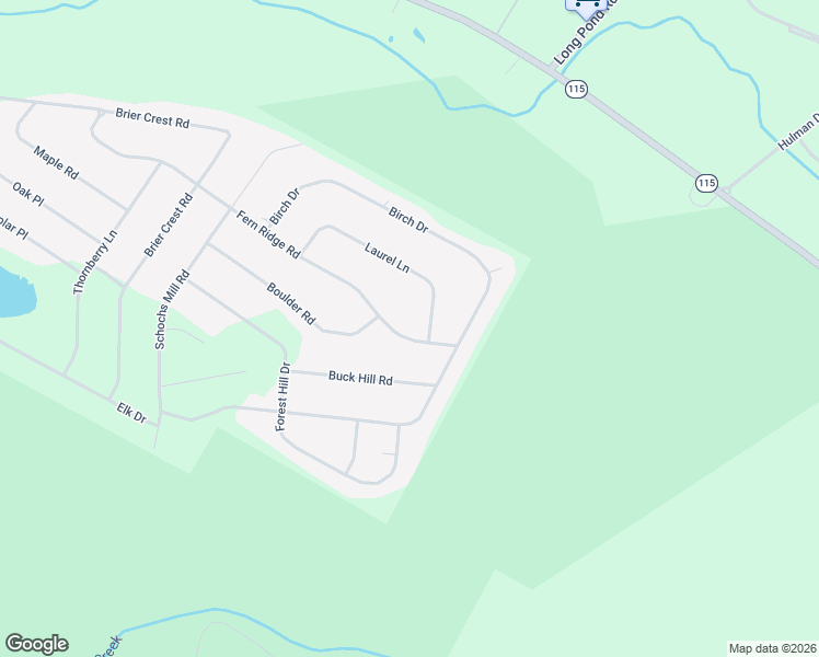 map of restaurants, bars, coffee shops, grocery stores, and more near 84-98 Laurel Lane in Albrightsville