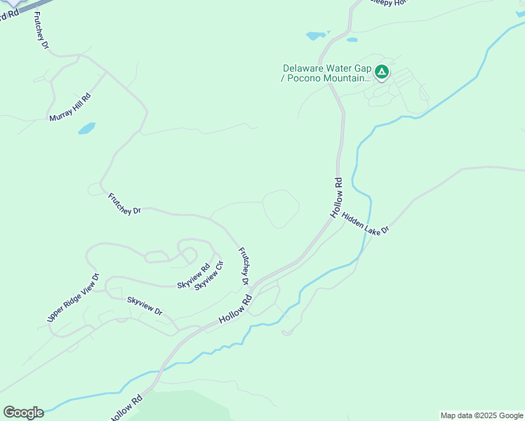 map of restaurants, bars, coffee shops, grocery stores, and more near Frutchey Drive in Monroe County