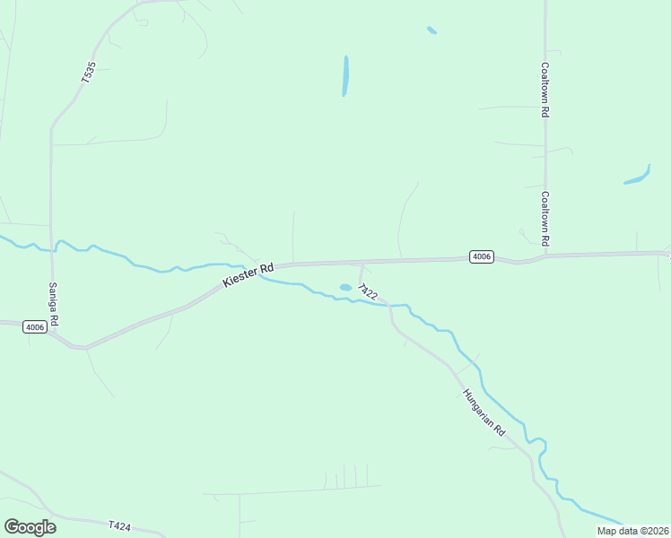 map of restaurants, bars, coffee shops, grocery stores, and more near 939 Kiester Road in Slippery Rock