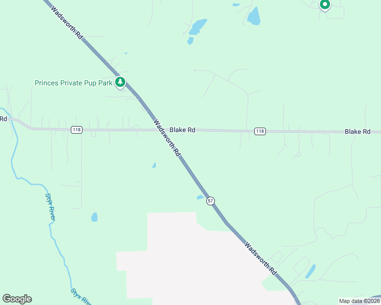 map of restaurants, bars, coffee shops, grocery stores, and more near 8421 Wadsworth Road in Wadsworth