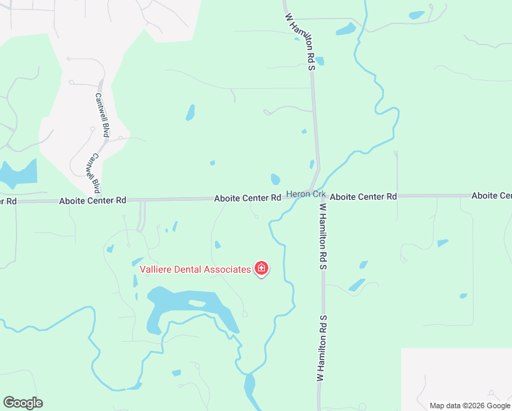 map of restaurants, bars, coffee shops, grocery stores, and more near 4201 Reservation Trail in Fort Wayne