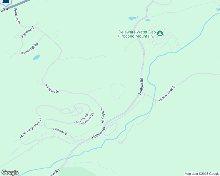 map of restaurants, bars, coffee shops, grocery stores, and more near 223 Northslope II Road in East Stroudsburg