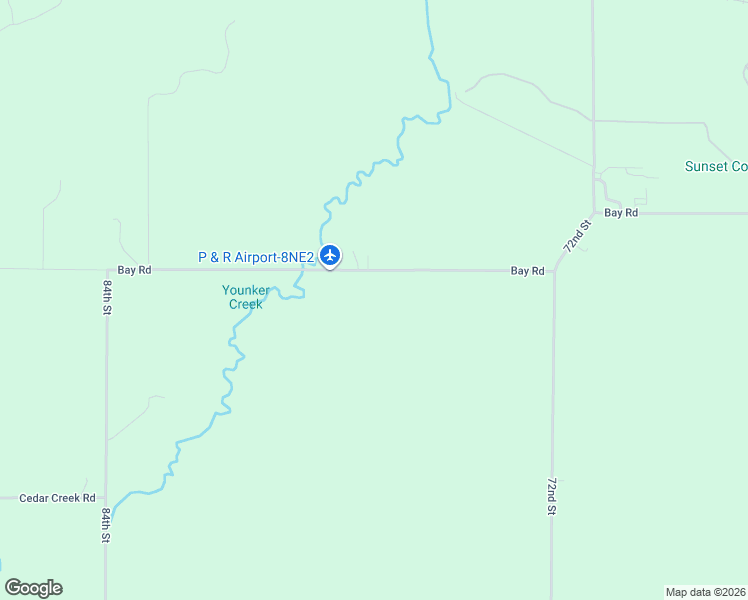 map of restaurants, bars, coffee shops, grocery stores, and more near 7803 Bay Road in Plattsmouth