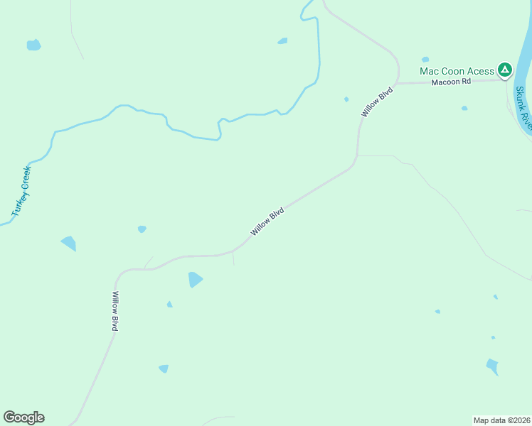 map of restaurants, bars, coffee shops, grocery stores, and more near Willow Boulevard in Lockridge