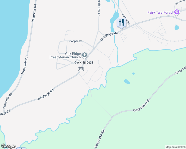 map of restaurants, bars, coffee shops, grocery stores, and more near 16 Caro Drive in West Milford