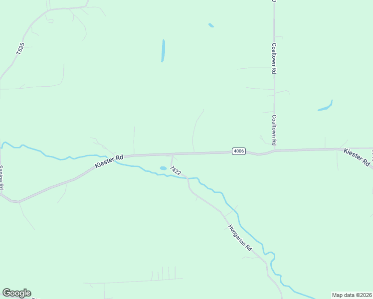 map of restaurants, bars, coffee shops, grocery stores, and more near 1021 Kiester Road in Slippery Rock