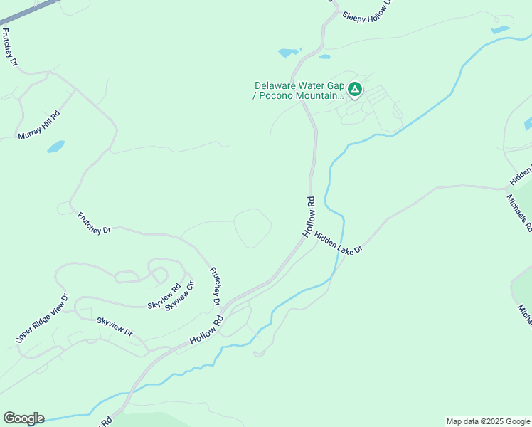 map of restaurants, bars, coffee shops, grocery stores, and more near 255 Northslope II Road in East Stroudsburg