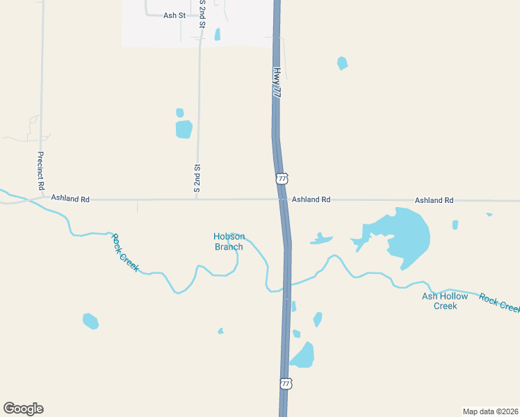 map of restaurants, bars, coffee shops, grocery stores, and more near 5501 Ashland Road in Ceresco