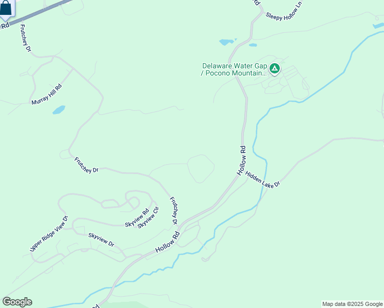 map of restaurants, bars, coffee shops, grocery stores, and more near 213 Northslope II Road in East Stroudsburg
