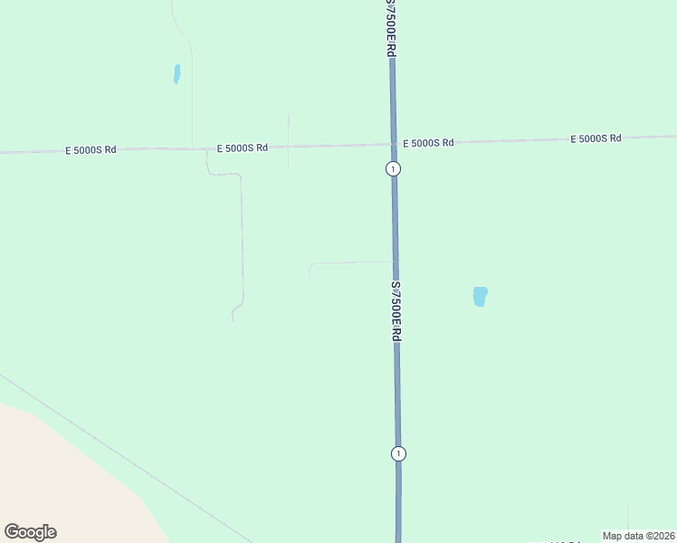 map of restaurants, bars, coffee shops, grocery stores, and more near 7360 East 5290S Road in Saint Anne