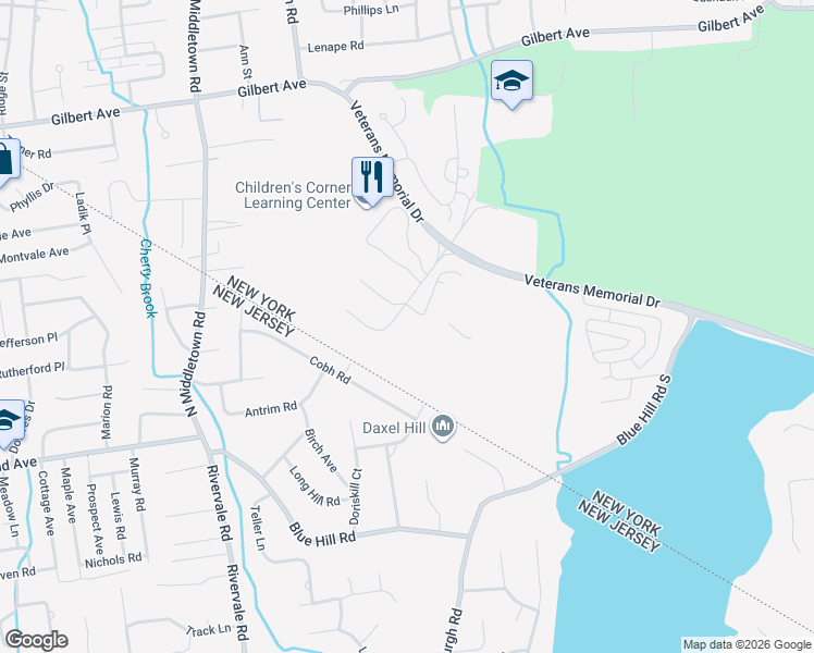 map of restaurants, bars, coffee shops, grocery stores, and more near 1000 Lucy Court in Pearl River