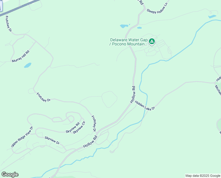map of restaurants, bars, coffee shops, grocery stores, and more near Northslope II Road in East Stroudsburg