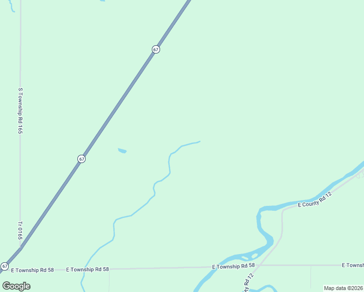 map of restaurants, bars, coffee shops, grocery stores, and more near 5219 Ohio 67 in Tiffin