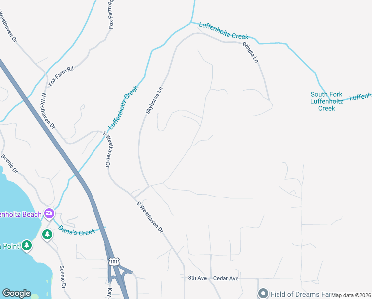 map of restaurants, bars, coffee shops, grocery stores, and more near 334 Old Wagon Road in Trinidad