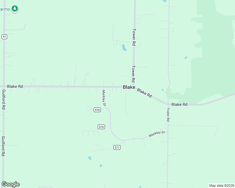 map of restaurants, bars, coffee shops, grocery stores, and more near 3538 Blake Road in Seville