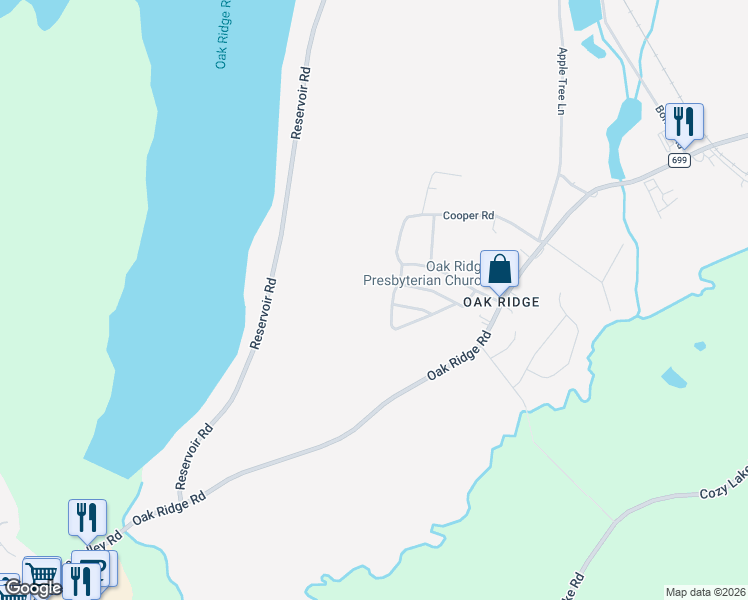 map of restaurants, bars, coffee shops, grocery stores, and more near 50 Circle Drive in West Milford