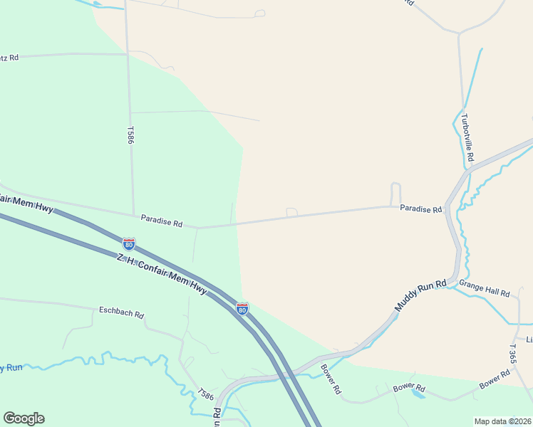 map of restaurants, bars, coffee shops, grocery stores, and more near Paradise Road in Milton