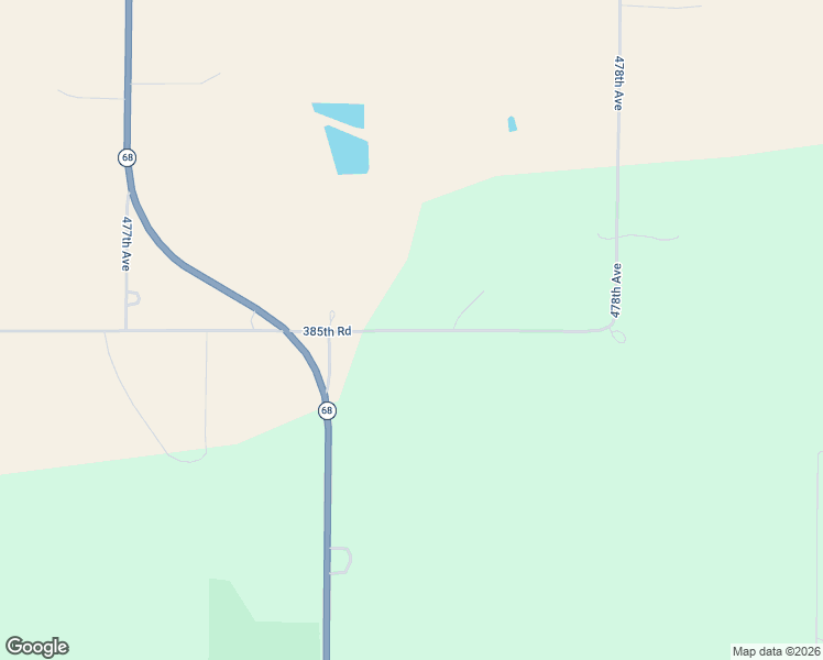 map of restaurants, bars, coffee shops, grocery stores, and more near 47775 774th Road in Ravenna