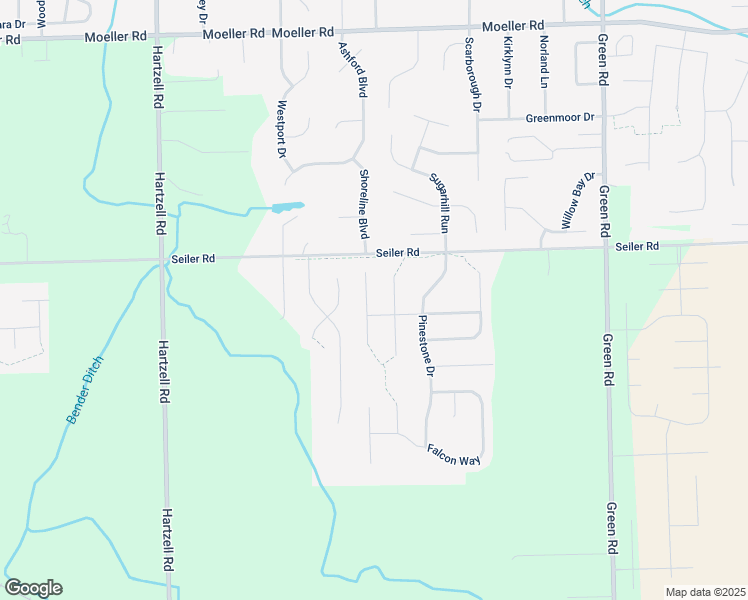 map of restaurants, bars, coffee shops, grocery stores, and more near 4284 Greenridge Way in New Haven