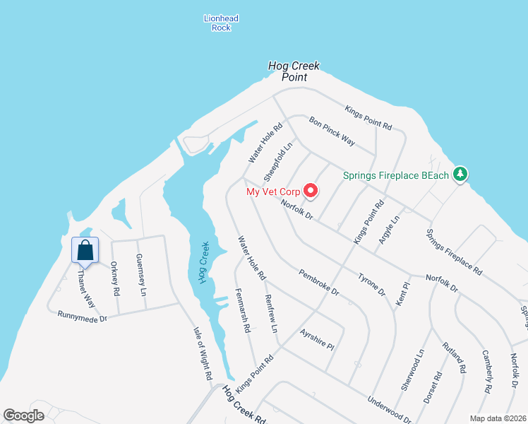 map of restaurants, bars, coffee shops, grocery stores, and more near 153 Pembroke Drive in East Hampton