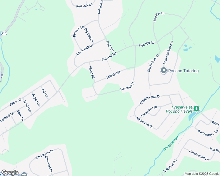 map of restaurants, bars, coffee shops, grocery stores, and more near 196 Hemlock Road in Tannersville