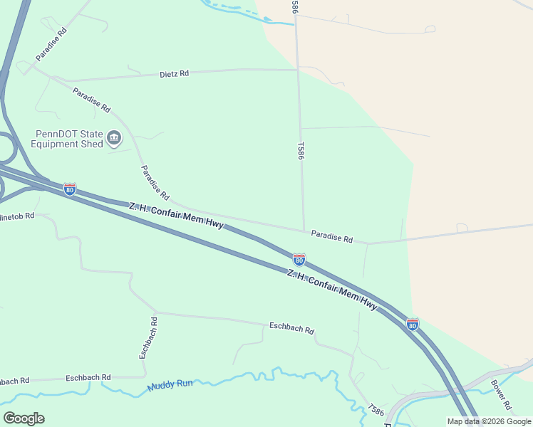 map of restaurants, bars, coffee shops, grocery stores, and more near 5635 Paradise Road in Milton