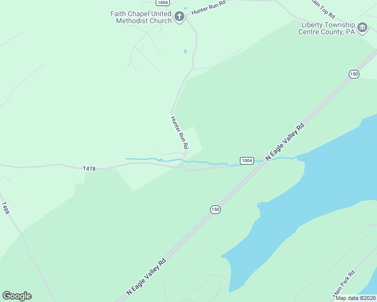 map of restaurants, bars, coffee shops, grocery stores, and more near 849 West Hunter Run Road in Howard
